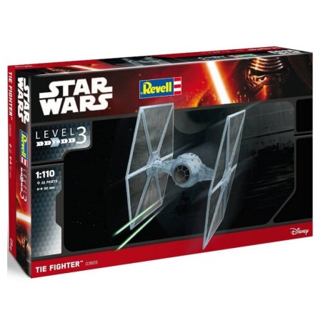 TIE FIGHTER STAR WARS REVELL 03605 ESCALA 1/110