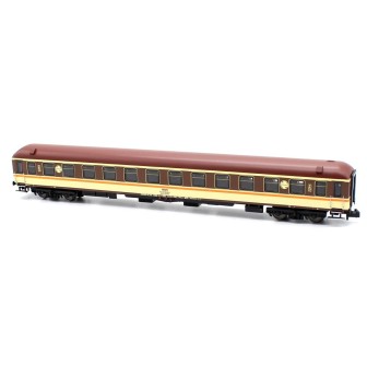 COCHE 2ª CLASE B12x-12.342 RENFE ESTRELLA RAYA CREMA MFTRAIN N50825 ESCALA N