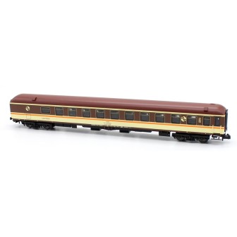 COCHE MIXTO 2ª/CAFETERÍA Br6x-12.808 RENFE ESTRELLA RAYA CREMA MFTRAIN N50836 ESCALA N