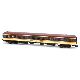 COCHE MIXTO 2ª/CAFETERÍA Br6x-12.808 RENFE ESTRELLA RAYA CREMA MFTRAIN N50836 ESCALA N