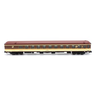 COCHE MIXTO 2ª/CAFETERÍA Br6x-12.808 RENFE ESTRELLA RAYA CREMA MFTRAIN N50836 ESCALA N