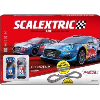 CIRCUITO OPEN RALLY SCALEXTRIC ORIGINAL U10543S500 1/32