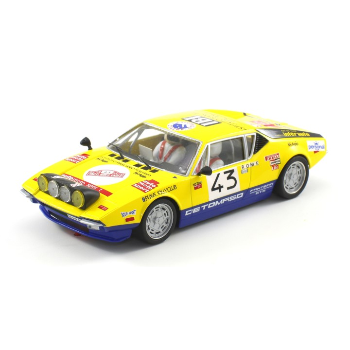 DE TOMASO PANTERA RALLY MONTECARLO 1976 Nº 43 PITTONI SCALEAUTO SC6084