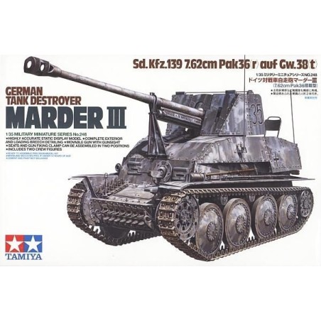 TANQUE ALEMÁN MARDER III TAMIYA 35248 ESCALA 1/35