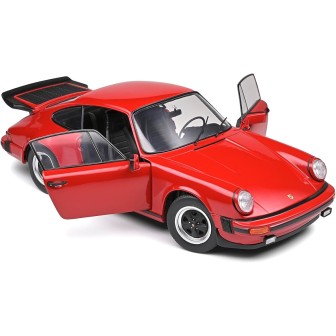 PORSCHE 911 (930) SC ROJO 1978 SOLIDO S1802604 ESCALA 1/18