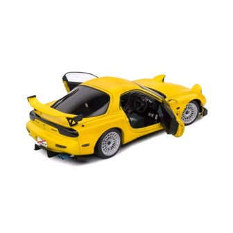 MAZDA RX7 FD3RS STREETFIGHTERS AMARILLO 1999 SOLIDO S1810603 ESCALA 1/18