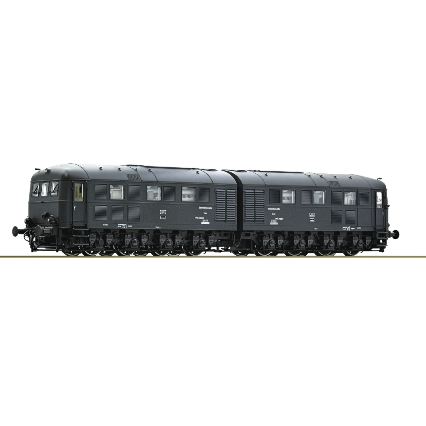 LOCOMOTORA DOBLE DIÉSEL-ELÉCTRICA D311.01 DWM ROCO 70113 ESCALA H0