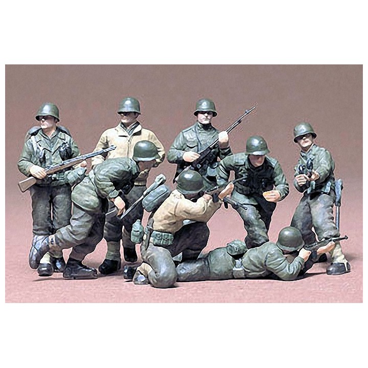 INFANTERIA USA WWII TAMIYA 35048 ESCALA 1/35
