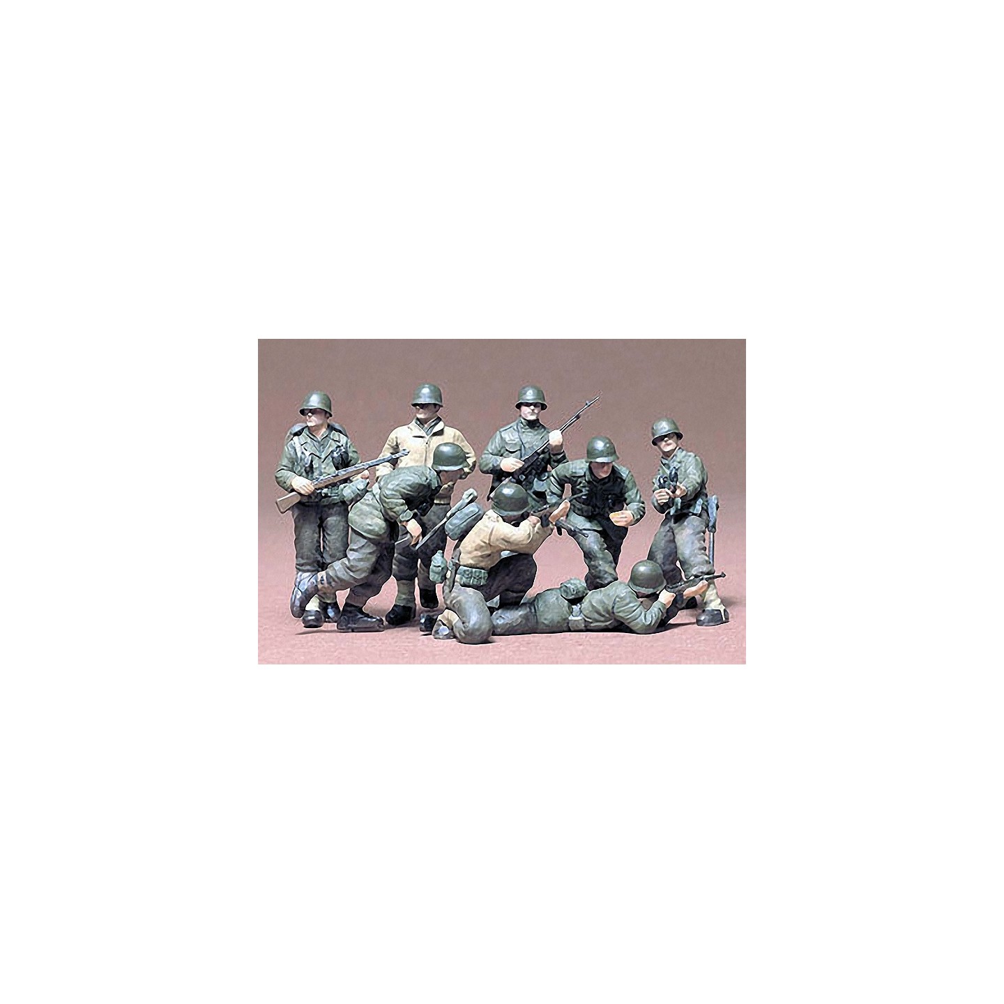 INFANTERIA USA WWII TAMIYA 35048 ESCALA 1/35