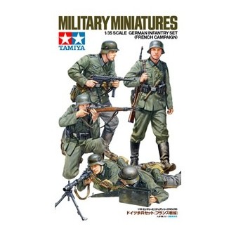 INFANTERIA ALEMANA WWII TAMIYA 35293 ESCALA 1/35