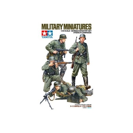 INFANTERIA ALEMANA WWII TAMIYA 35293 ESCALA 1/35