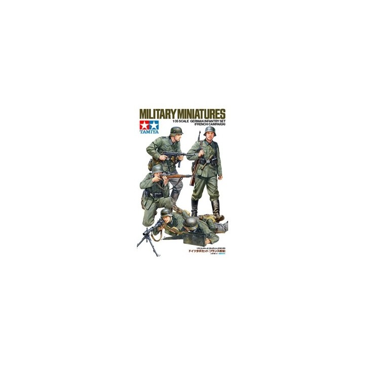 INFANTERIA ALEMANA WWII TAMIYA 35293 ESCALA 1/35