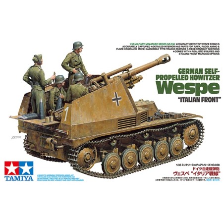 VEHICULO DE ARTILLERIA ALEMAN FRENTE ITALIANO TAMIYA 35358 ESCALA 1/35