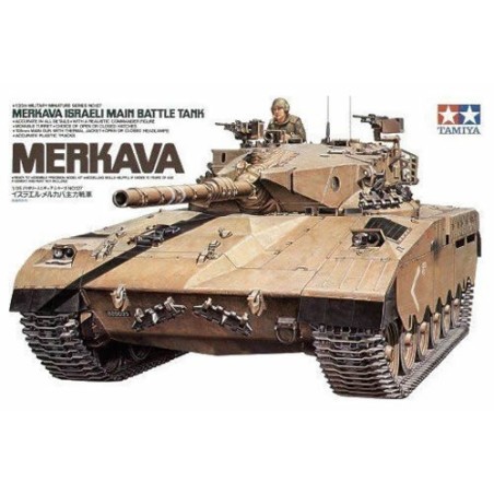 TANQUE ISRAELI MERKAVA MBT TAMIYA 35127 ESCALA 1/35