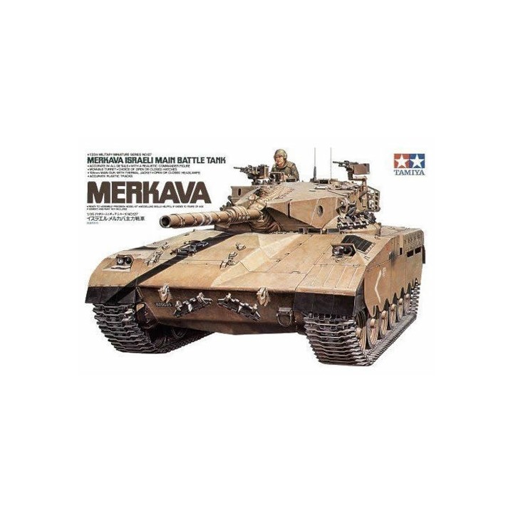 TANQUE ISRAELI MERKAVA MBT TAMIYA 35127 ESCALA 1/35