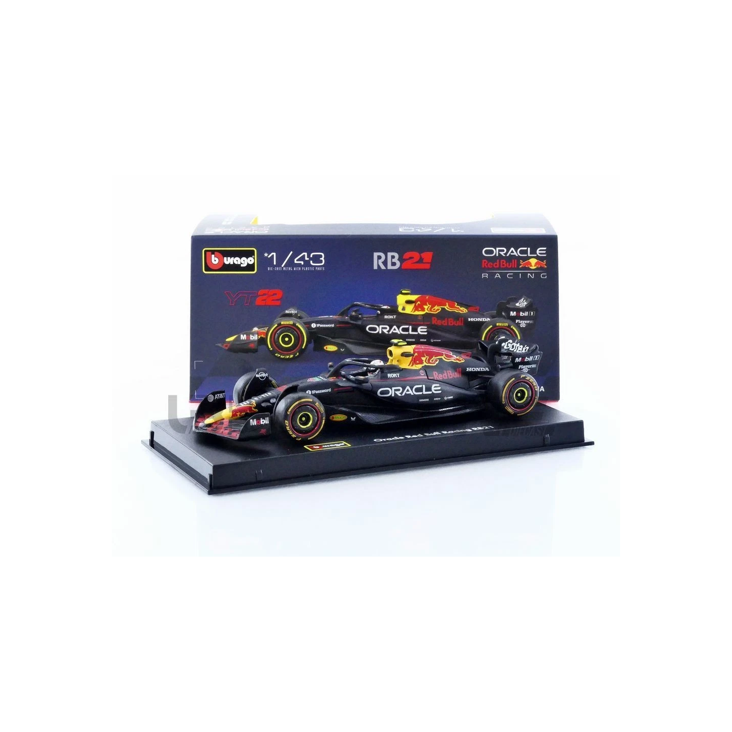 F1 REDBULL YUKI TSUNODA 2025 BBURAGO 38234T ESCALA 1/43