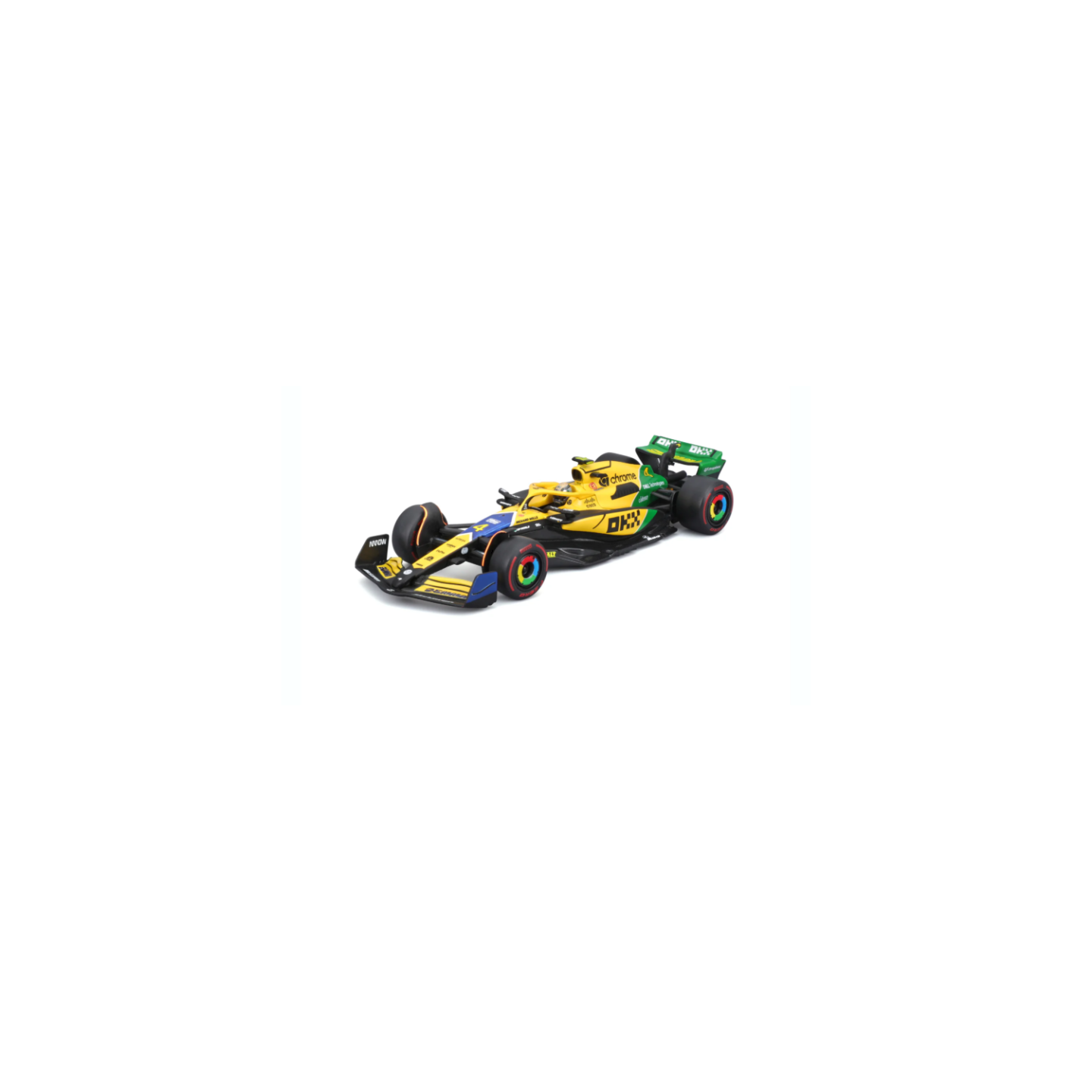 F1 MCLAREN LANDO NORRIS MONACO 2024 BBURAGO 38215 ESCALA 1/43