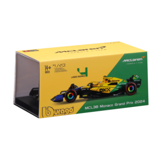 F1 MCLAREN LANDO NORRIS MONACO 2024 BBURAGO 38215 ESCALA 1/43