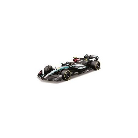 F1 MERCEDES-AMG GEORGE RUSSEL 2024 W15 BURAGO 38209R ESCALA 1/43
