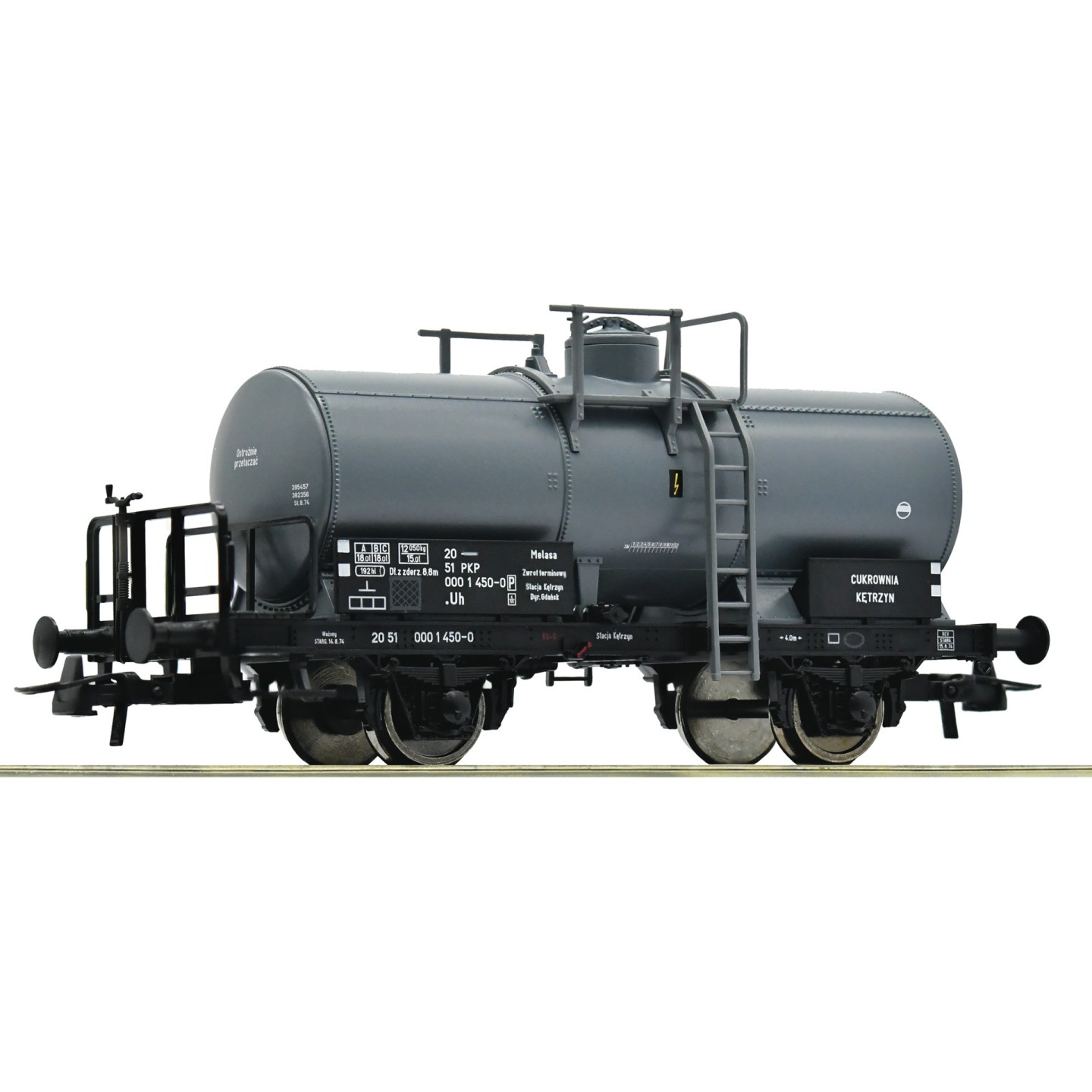 VAGÓN CISTERNA PKP ROCO 6600017 ESCALA H0