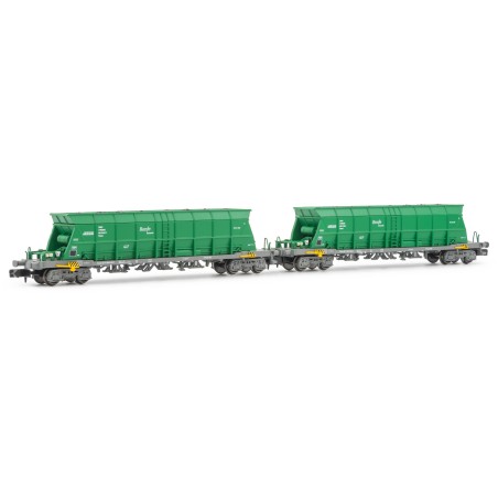 SET 2 VAGONES TOLVA FAOOS RENFE MERCANCÍAS ARNOLD HN6670 ESCALA N