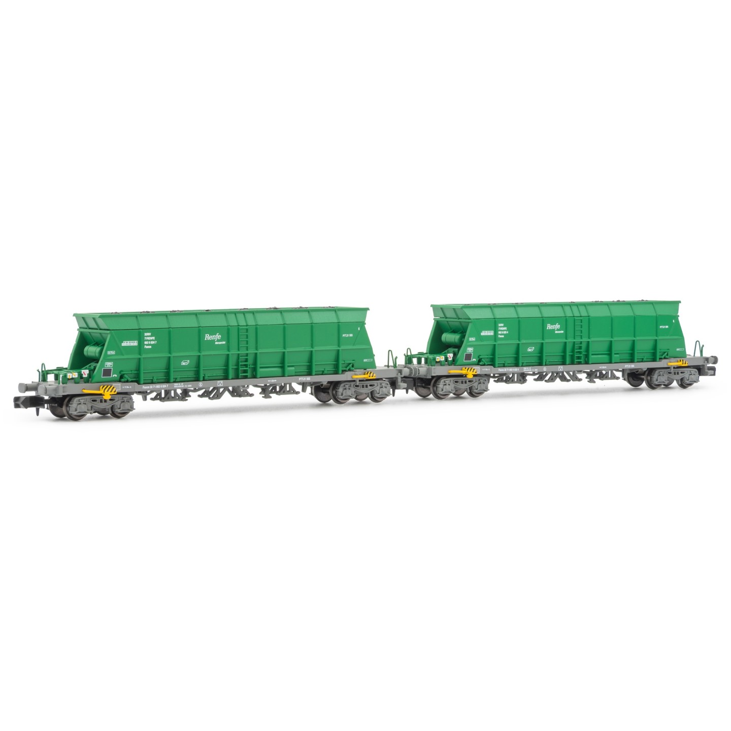 SET 2 VAGONES TOLVA FAOOS RENFE MERCANCÍAS ARNOLD HN6670 ESCALA N