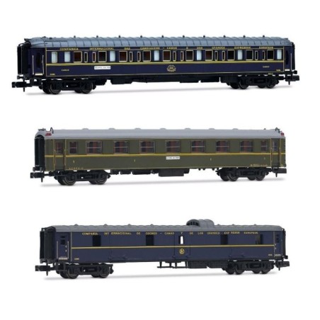 SET 3 COCHES SUD-EXPRESO CIWL ARNOLD HN4486 ESCALA N
