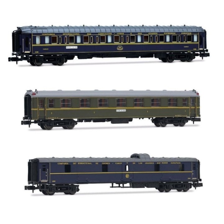 SET 3 COCHES SUD-EXPRESO CIWL ARNOLD HN4486 ESCALA N