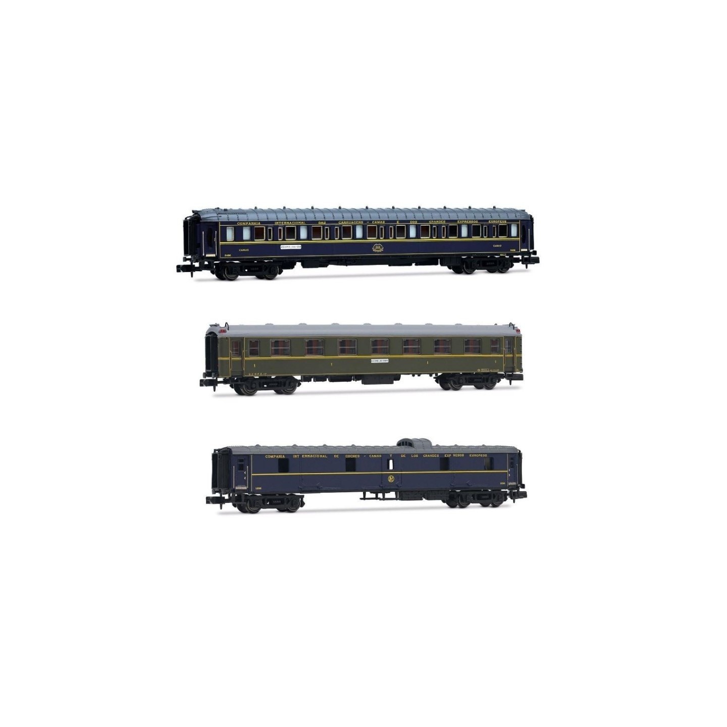SET 3 COCHES SUD-EXPRESO CIWL ARNOLD HN4486 ESCALA N