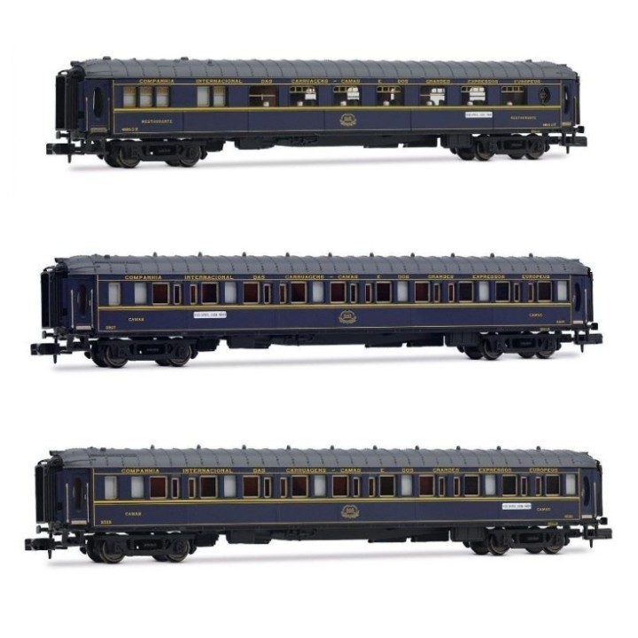 SET 3 COCHES SUD-EXPRESO CIWL ARNOLD HN4487 ESCALA N