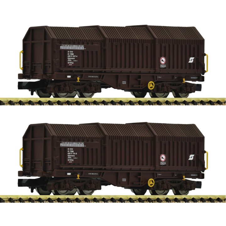 SET 2 VAGONES TELESCÓPICOS ÖBB FLEISCHMANN 6660035 ESCALA N