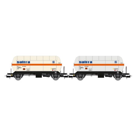 SET 2 CISTERNAS DE GAS SALTRA" ELECTROTREN HE6070 ESCALA H0"