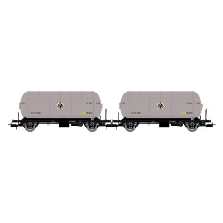 SET 2 CISTERNAS DE GAS PR BUTANO S.A." ELECTROTREN HE6073 ESCALA H0"