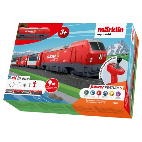 SET INICIO TREN EXPRESO DE PASAJEROS MARKLIN MY WORLD 29348