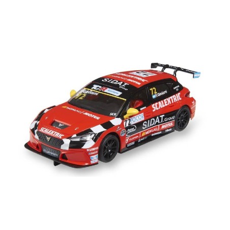 CUPRA LEON TEAM MONLAU SCALEXTRIC ORIGINAL U10552S300  1/32