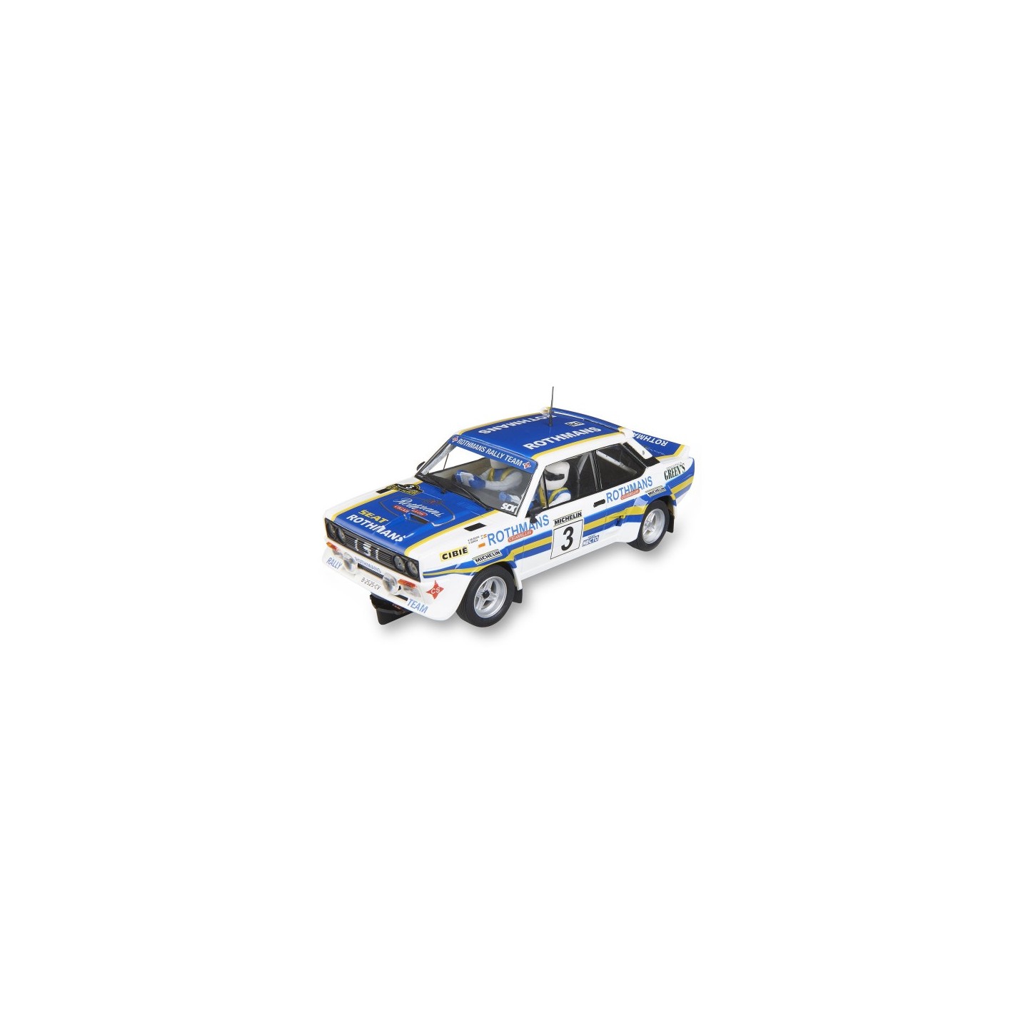FIAT 131 ABARTH TALAVERA 82 SCALEXTRIC ORIGINAL U10549S300  1/32