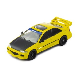 HONDA CIVIC EJ1 COUPE 1995 AMARILLO IXO CLC528N ESCALA 1/43