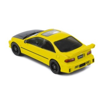 HONDA CIVIC EJ1 COUPE 1995 AMARILLO IXO CLC528N ESCALA 1/43