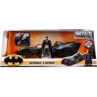 BATMOBILE + FIGURA BATMAN JADA TOYS 98260 ESCALA 1/24