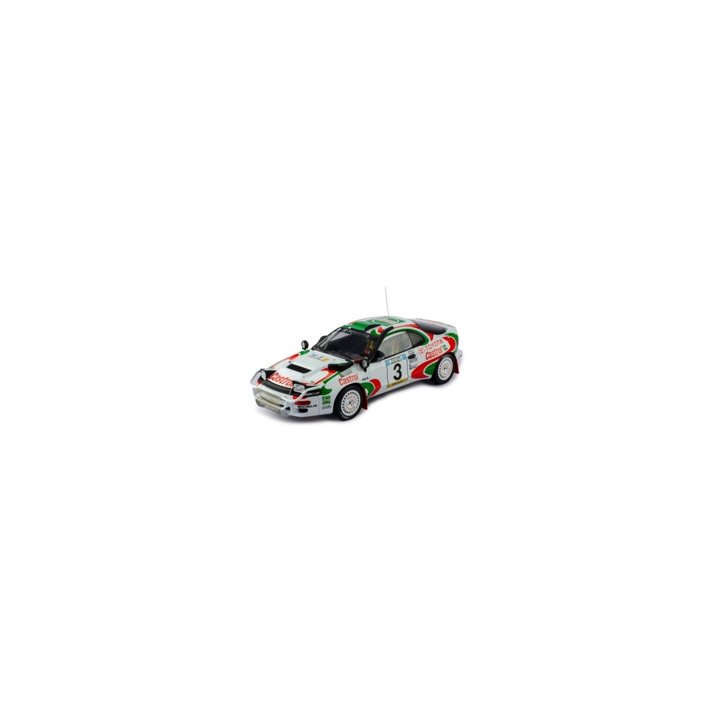 TOYOTA CELICA TURBO 4WD SAFARI RARRY 1993 RMC150C ESCALA 1/18