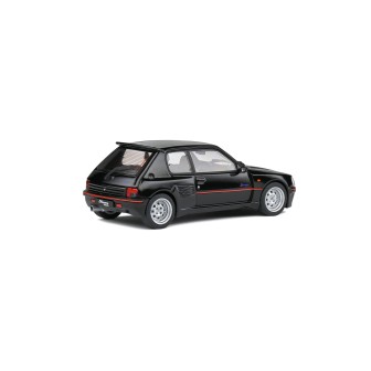 PEUGEOT 205 DIMMA NEGRO 1989 SOLIDO S4310802 SOLIDO 1/43