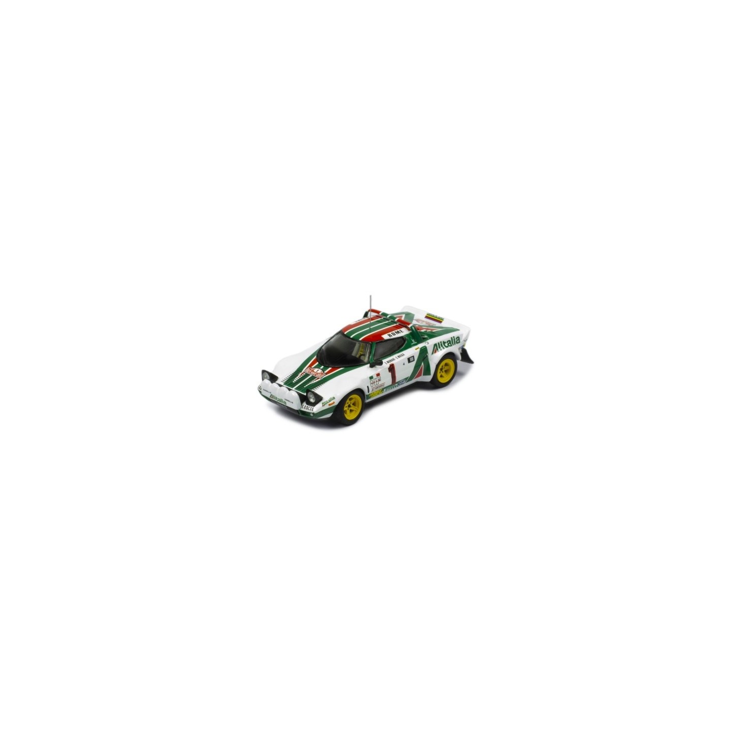 LANCIA STRATOS HF n1 WINNER RALLY MONTECARLO 1977 IXO SPRM001-77 ESCALA 1/43