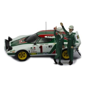 LANCIA STRATOS HF n1 WINNER RALLY MONTECARLO 1977 IXO SPRM001-77 ESCALA 1/43