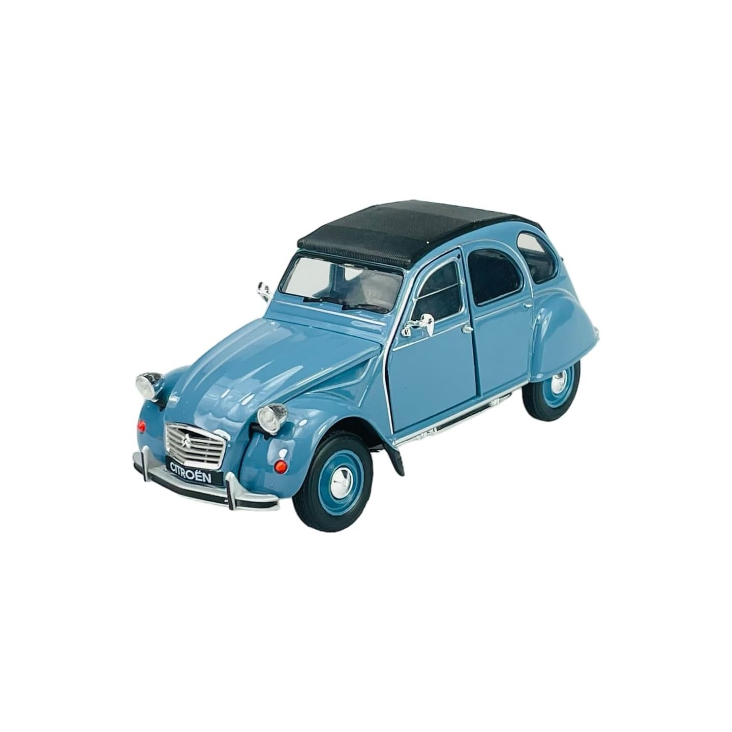 CITROEN 2CV AZUL 1982 WELLY 24009 ESCALA 1/24