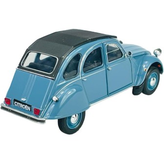 CITROEN 2CV AZUL 1982 WELLY 24009 ESCALA 1/24