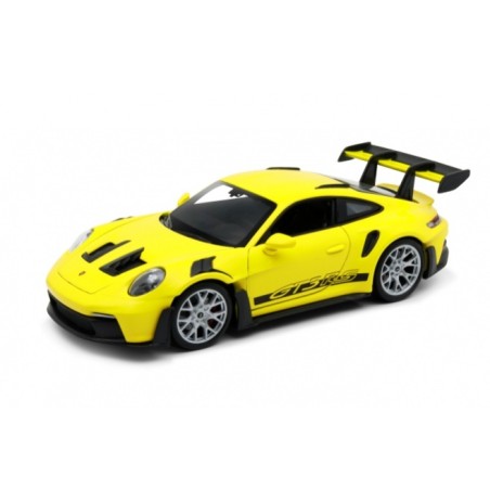 PORSCHE 911 GT3 RS (992) AMARILLO WELLY 24122 ESCALA 1/24