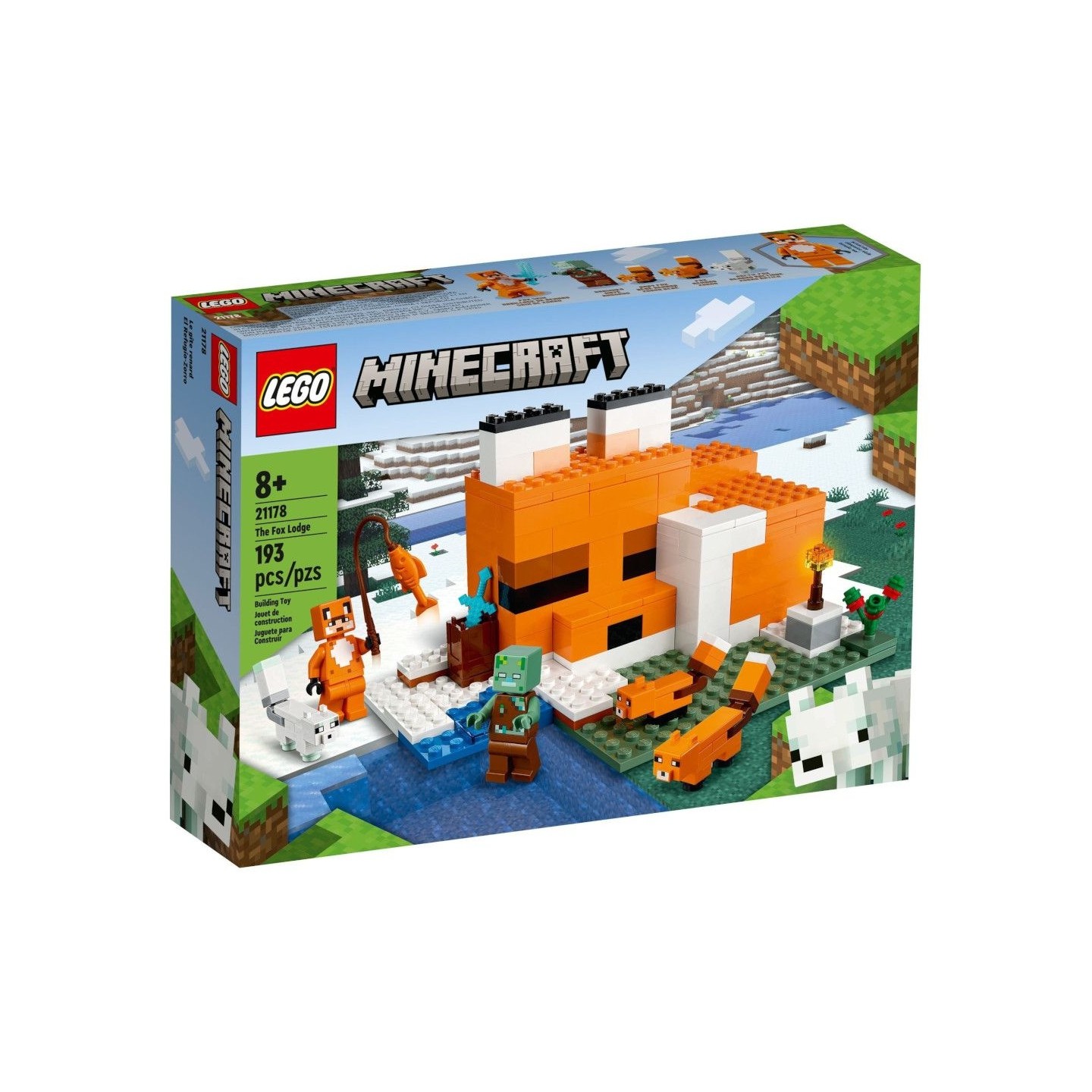 EL REFUGIO - ZORRO MINECRAFT LEGO 21178