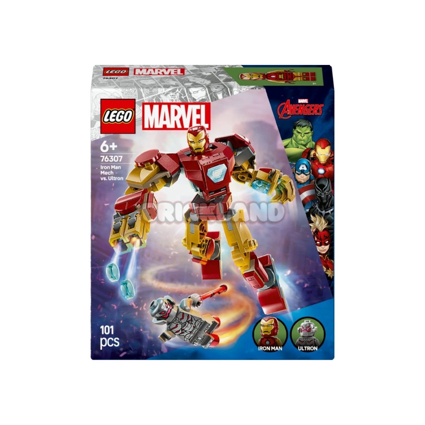 IRON MAN LEGO 76307