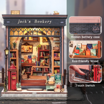 BOOK NOOK \"JACK\'S BOOKERY\" 330PCS CUTEBEE CWGC209