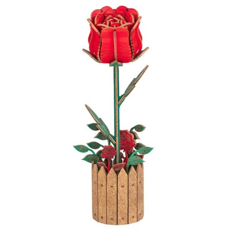 KIT MONTAJE ROSA DE MADERA 80 PIEZAS EWA 59500452